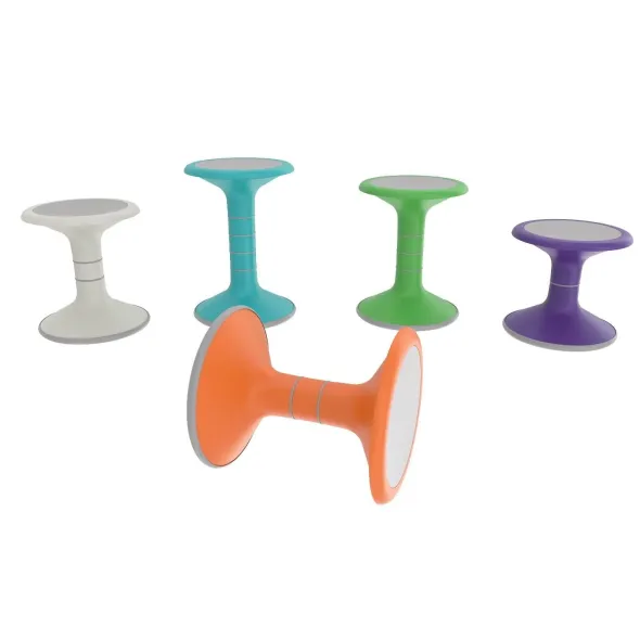 Sgabello Ricochet per seduta attiva H45 CM - Aqua blue