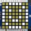 Small 1.2" 8x8 Ultra Bright Square White LED Matrix + Backpack
