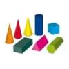 Solidi geometrici plastificati da costruire