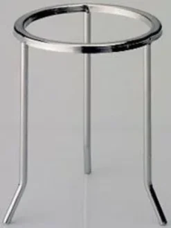 Sostegno treppiedi in Acciaio Inox Ø Interno 120xH 220 mm