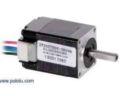 Stepper Motor: Bipolar, 200 Steps/Rev, 20×30mm, 3.9V, 0.6 A/Phase