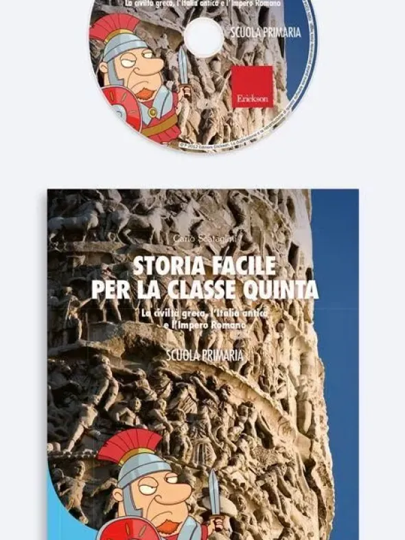 Storia facile per la classe quinta con la LIM (KIT: Libro + CD-ROM) -