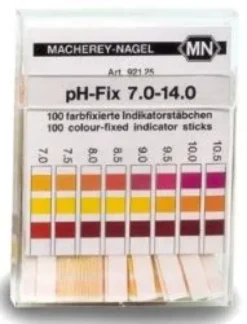 Strisce per test indicatori del pH 7-14