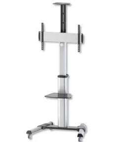 Supporto a Pavimento con Mensola Trolley TV LCD/LED/Plasma 37-70''