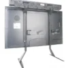 Supporto per soundbar sopra/sotto monitor (fino a VESA 600x400)