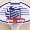Tabellone basket 112x73 cm con canestro e retina