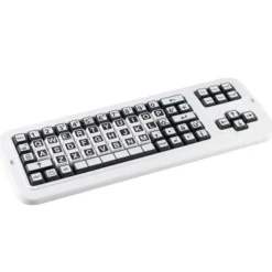 Tastiera Didakeys 2.0 WQ bianco/nero ITA TRI-MODE TRI-MODE USB e Bluetooth