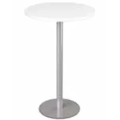 Tavolo centrale per isola da 6 o 8 tavoli T41 (45/60/180° h76 cm) HPL - BIANCO