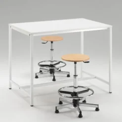 Tavolo da lavoro 120x80x92H Bianco