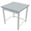 Tavolo di supporto per cappa dim.mm. 750x750x830 h