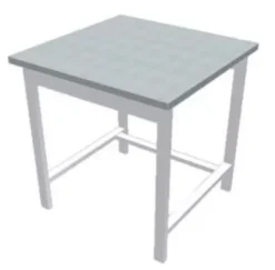 Tavolo di supporto per cappa dim.mm. 750x750x830 h