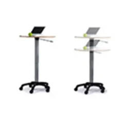 Tavolo insegnante seduto/in piedi v. HPL (SitStand Table) - Just Blue