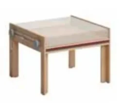 Tavolo luminoso multicolor alto cm.75x75x55h