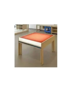 Tavolo luminoso multicolor alto cm.75x75x55h - USATO