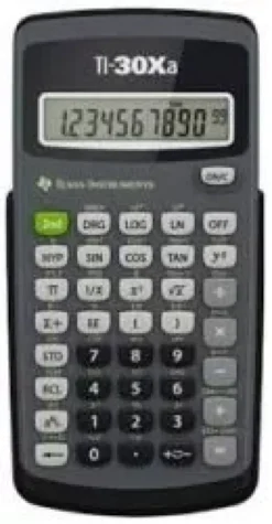 Texas Instruments TI-30XA - SCATOLA DA 12 CALCOLATRICI