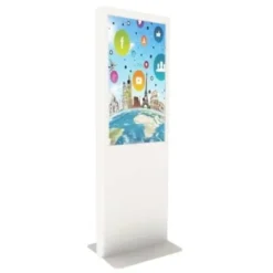 Totem verticale ERGO 43" touch con mini pc integrato