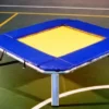 Trampolino elastico fisso completo di imbottitura