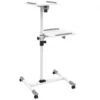 Trolley Universale per Notebook / Videoproiettore, Bianco