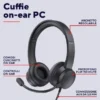 TRUST AYDA PC HEADSET - CUFFIE ON-EAR CABLATE 1,8M JACK 3,5MM CON MICROFONO FLIP TO MUTE