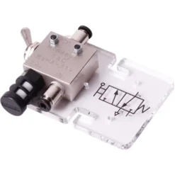 Valvola pneumatica a leva per Automatics (Valve, 3/2, lever-spring)