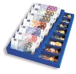 Vaschetta porta euro