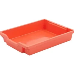 Vassoio basso per mobili contenitori - ROSSO