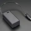 9V battery holder with switch & 5.5mm/2.1mm plug