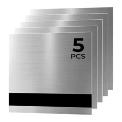 xTool ABS Bicolore da Argento a Nero 30x30x0,1cm - 5pz