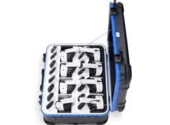 Zioxi Trolley per 4 Visori VR con ricarica USB-C e cavi inclusi