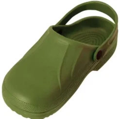 Zoccolo chiuso verde "adulto" misura 41-42